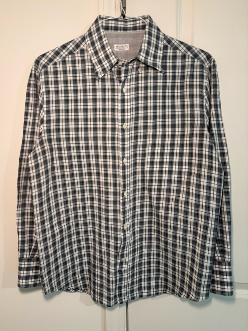 Brunello Cucinelli Cotton-Linen Blend Button-Down Shirt